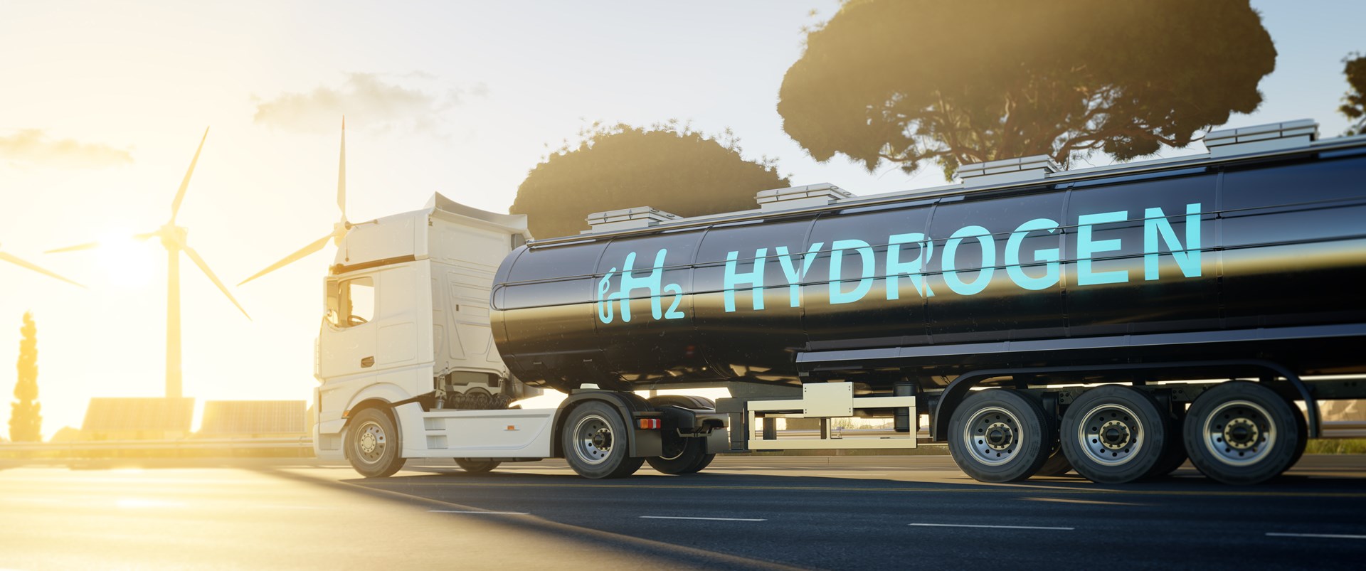Hydrogen stored in a tanker